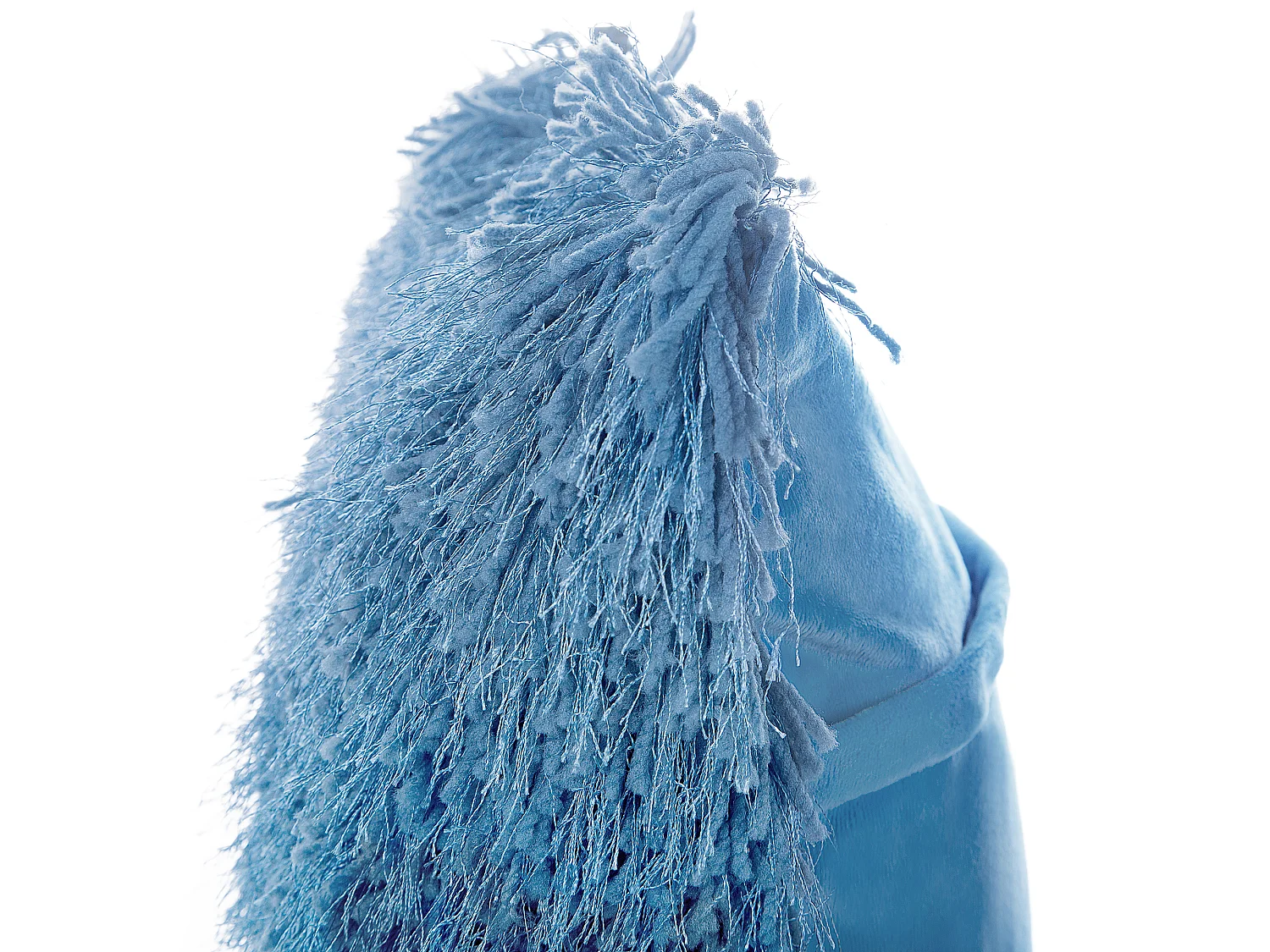 Lot de 2 coussins décoratifs CIDE 45 x 45 cm Bleu Unicolore