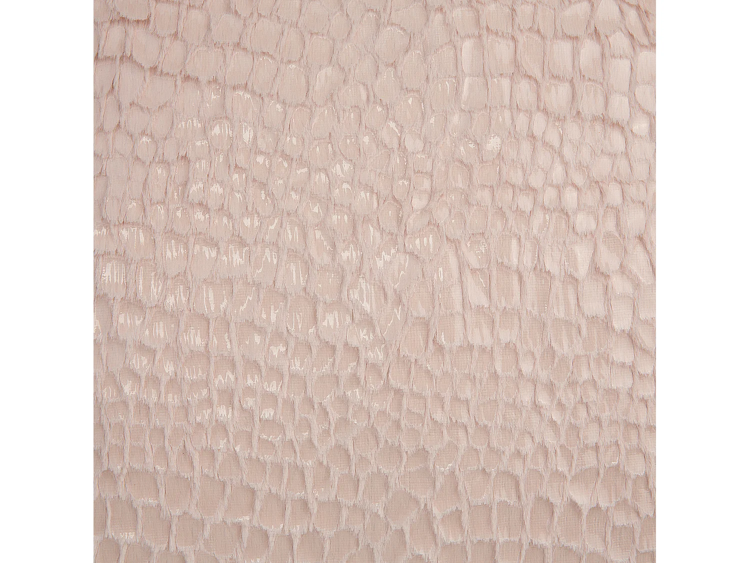 Lot de 2 coussins décoratifs PEONY 45 x 45 cm Rose Unicolore