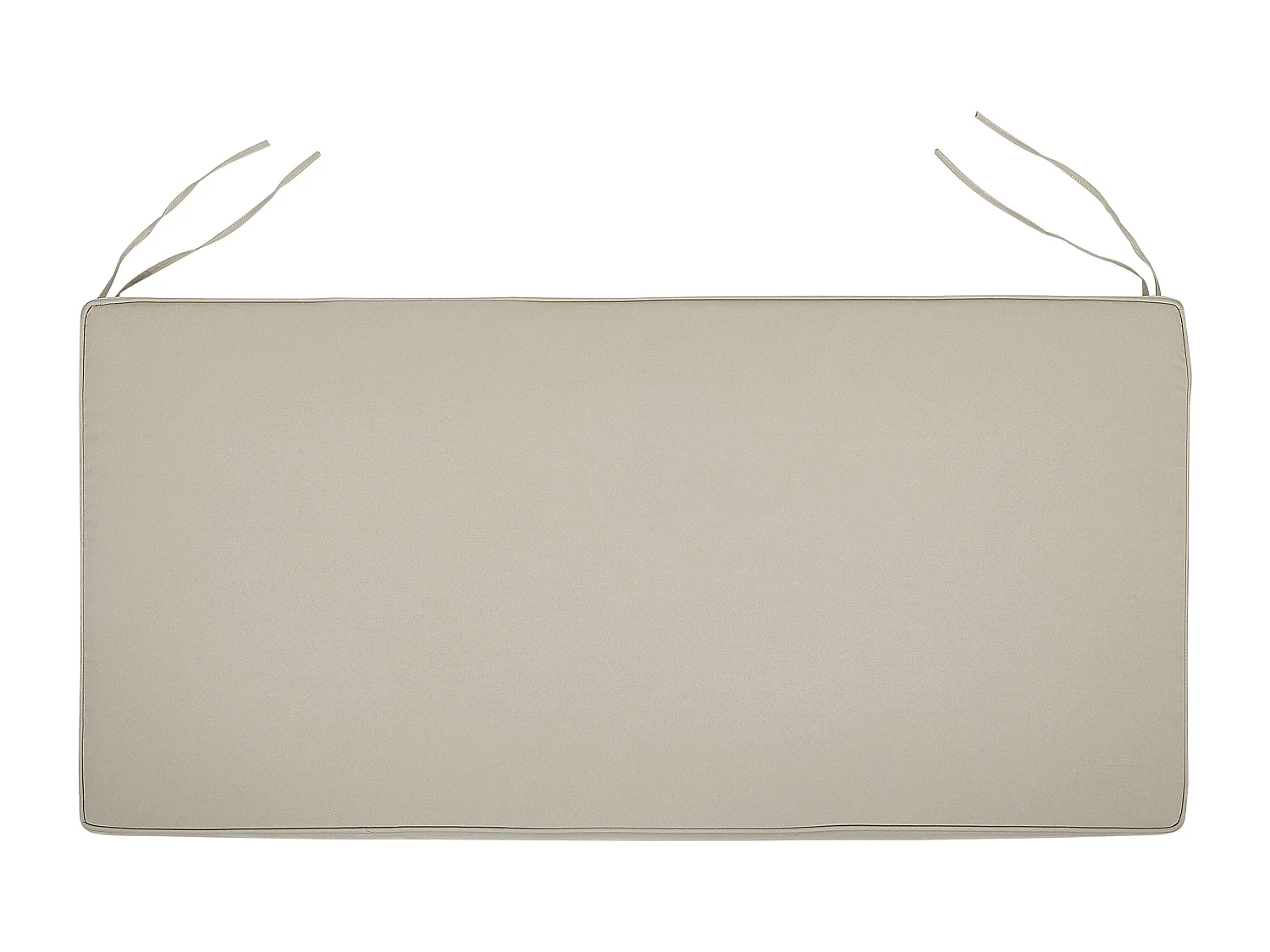 Zitkussen voor bank VIVARA 112 x 54 cm Beige
