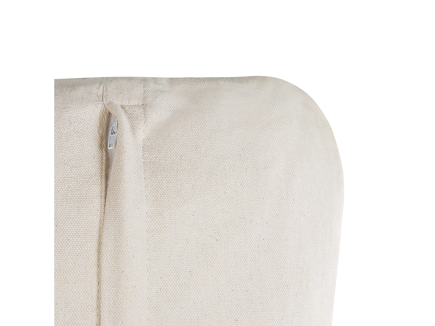Set di 2 cuscini KOTURE Cotone 45 x 45 cm Nero/ Bianco Trama geometrica
