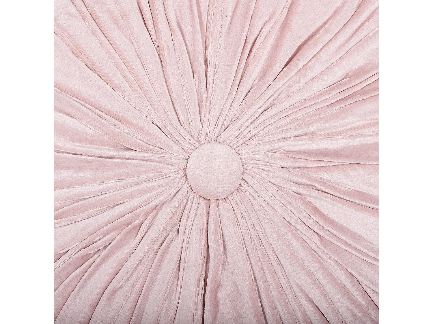 Dekokissen Boho-Stil 40 x 40 m Polsterbezug rosa rund Udala