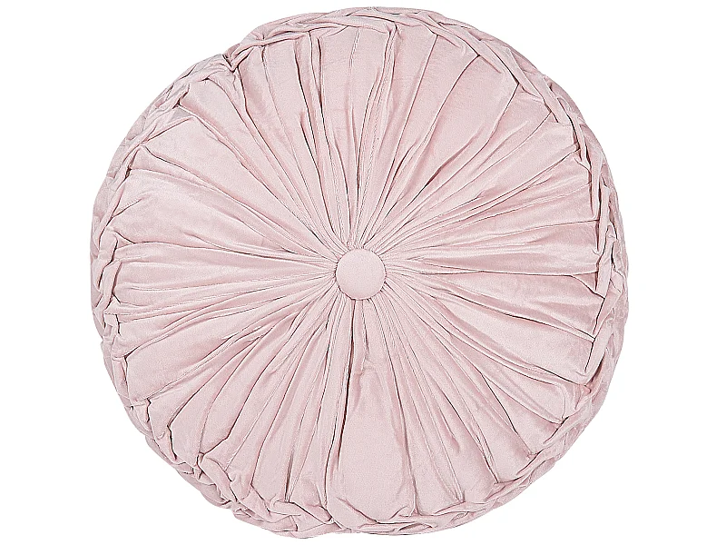 Coussin UDALA 40 x 40 cm Rose Unicolore