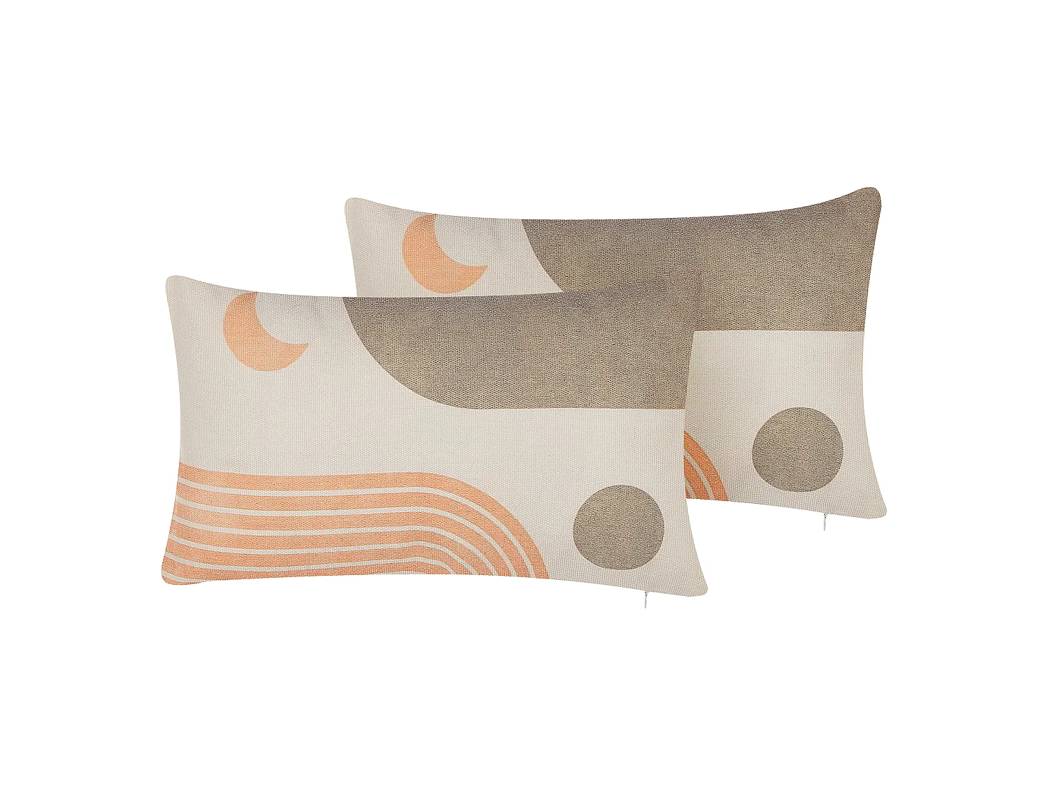 Set van 2 decoratieve kussens MELAMPODIUM 30 x 50 cm Multicolor Abstract patroon