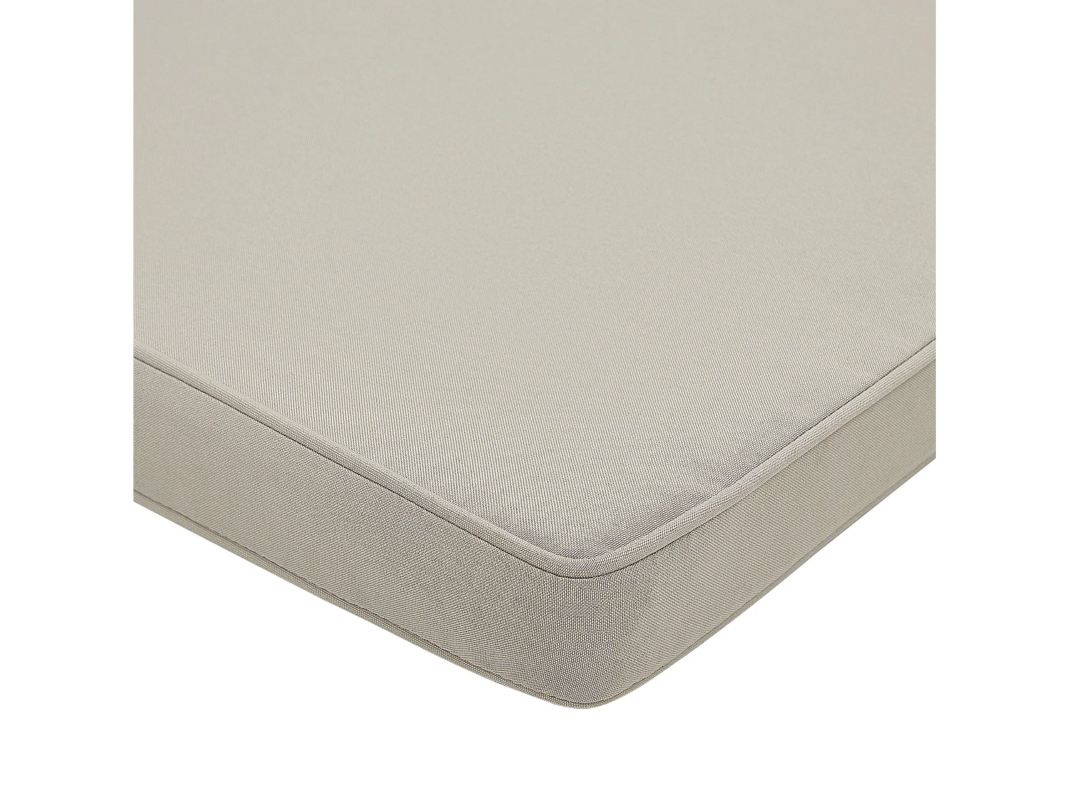 Almofada para banco de assento VIVARA 152 x 54 cm Creme