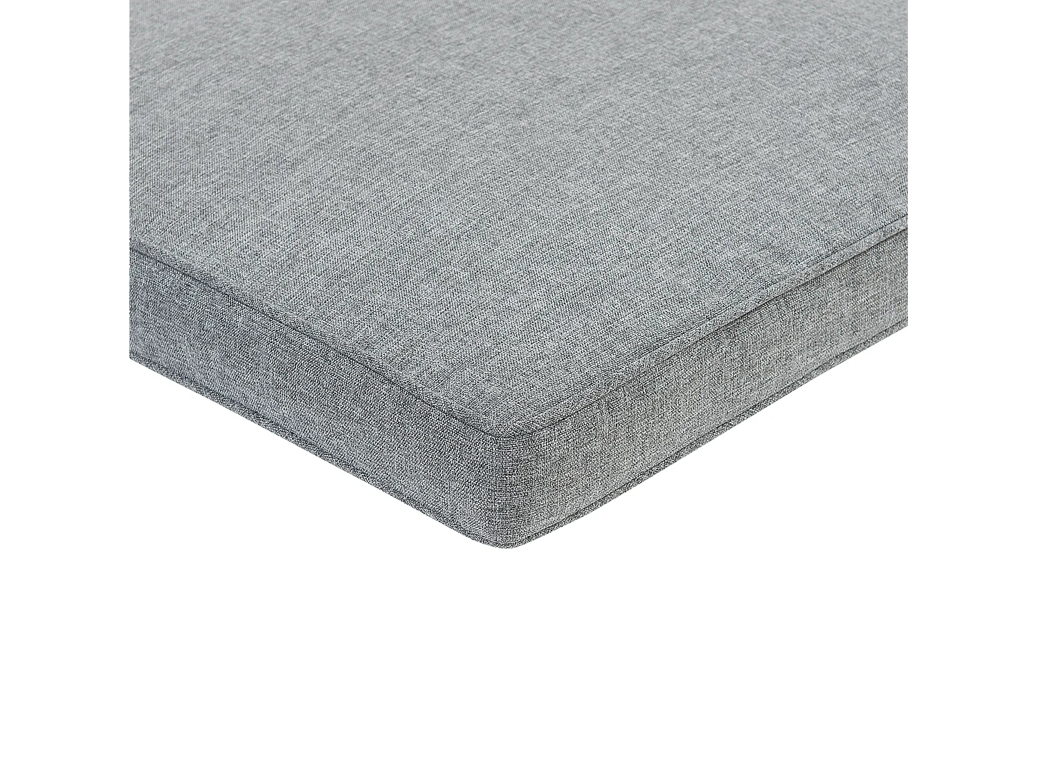 Lot de 8 coussins pour chaises de jardin SASSARI 46 x 46 cm Gris
