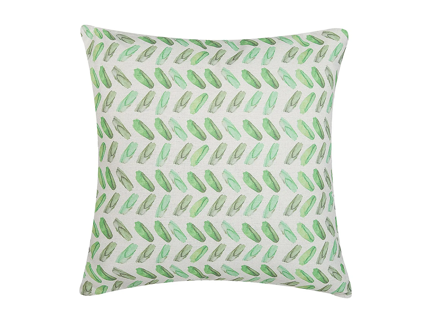 Set van 2 decoratieve kussens PRUNUS 45 x 45 cm Groen Abstract patroon