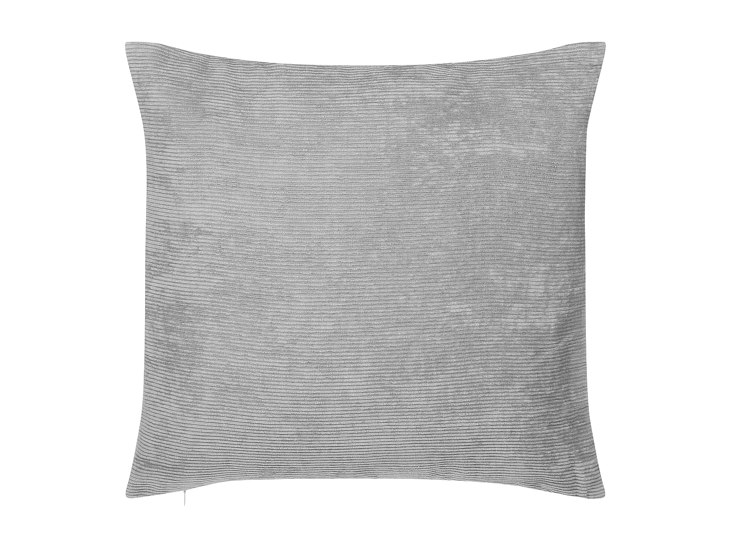 Conjunto de 2 almofadas decorativas NOLANA 45 x 45 cm Cinzento Sólido