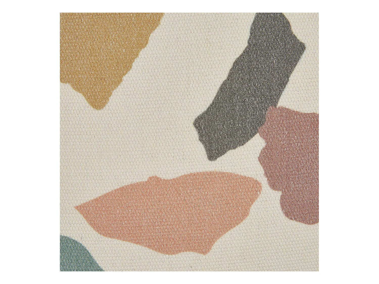 Lot de 2 coussins décoratifs FOTHERGILLA 45 x 45 cm Multicolore Motif abstrait