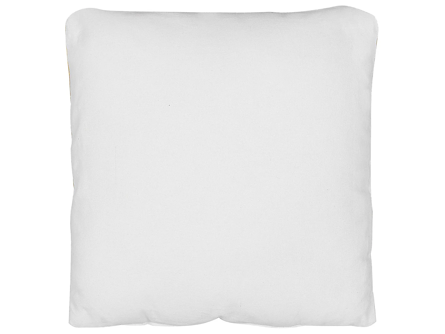 Throw Cushion WARANASI Cotton 45 x 45 cm Yellow
