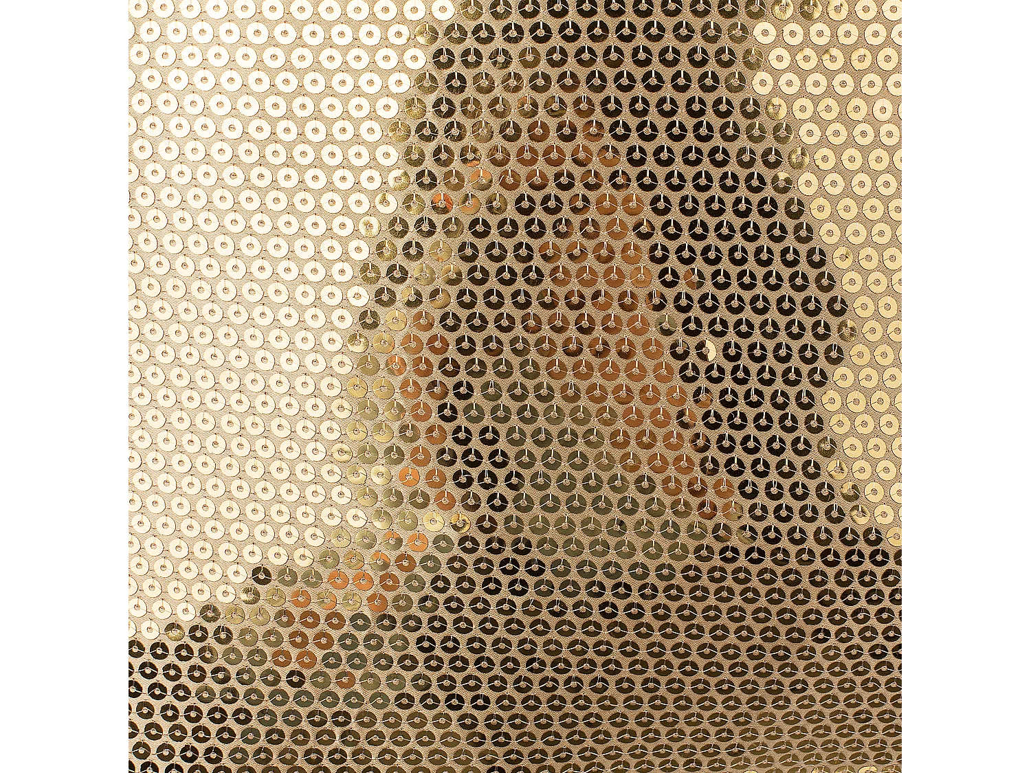 Set di 2 cuscini ASTER 45 x 45 cm Oro Tinta unita