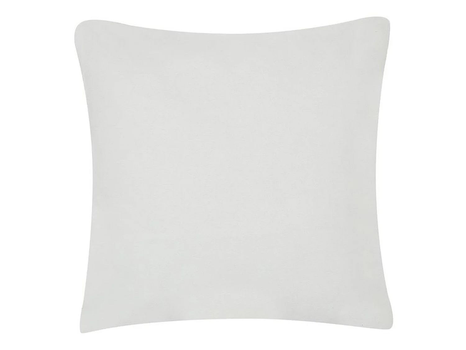 Set of 2 Decorative Cushions MEADOWFOAM Cotton 45 x 45 cm White Abstract Pattern