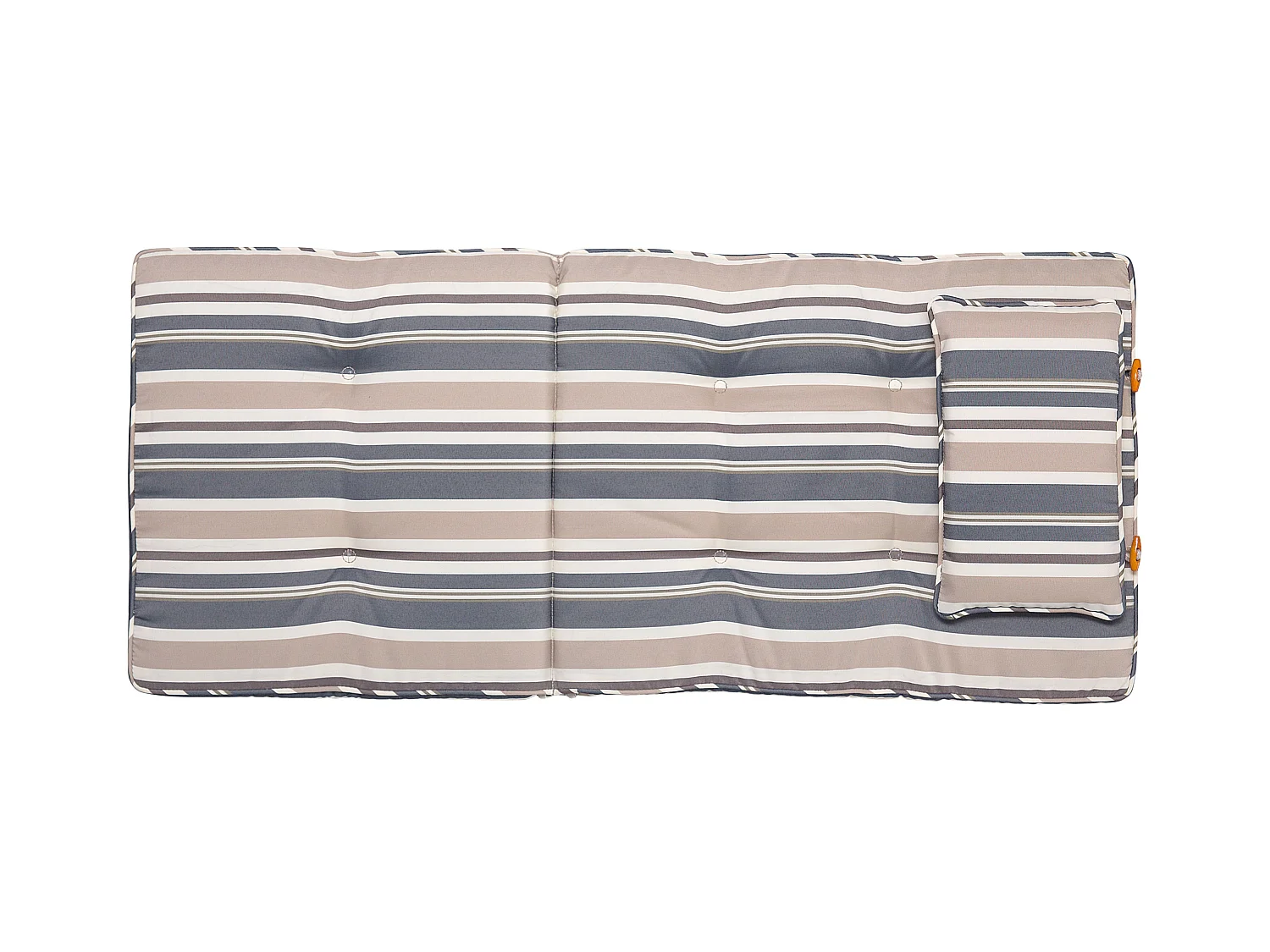 Polsterauflagen 8er Set dunkelblau-beige Maui