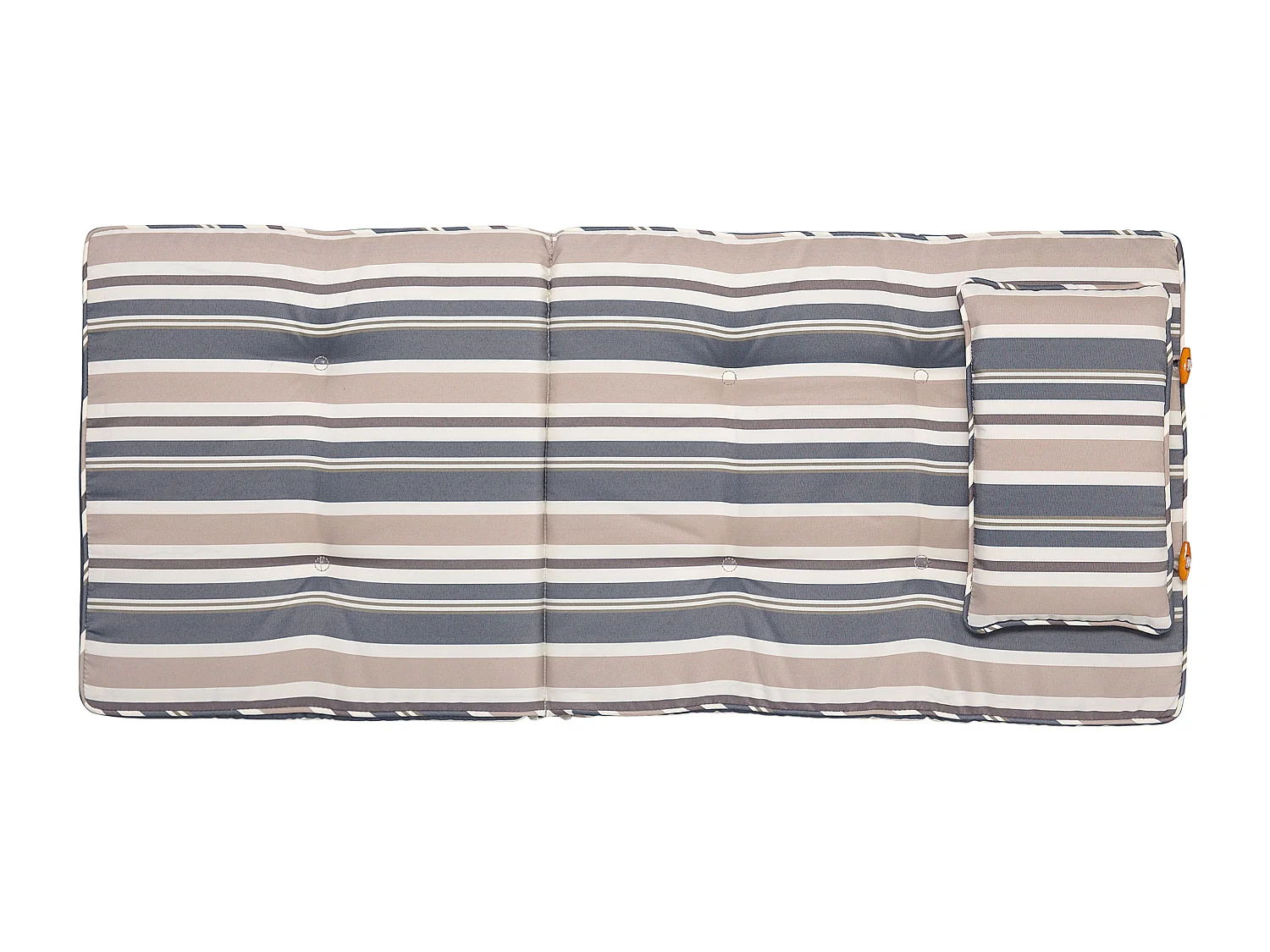 Conjunto de 8 cojines de respaldo/asiento MAUI 40 x 54 cm Multicolor