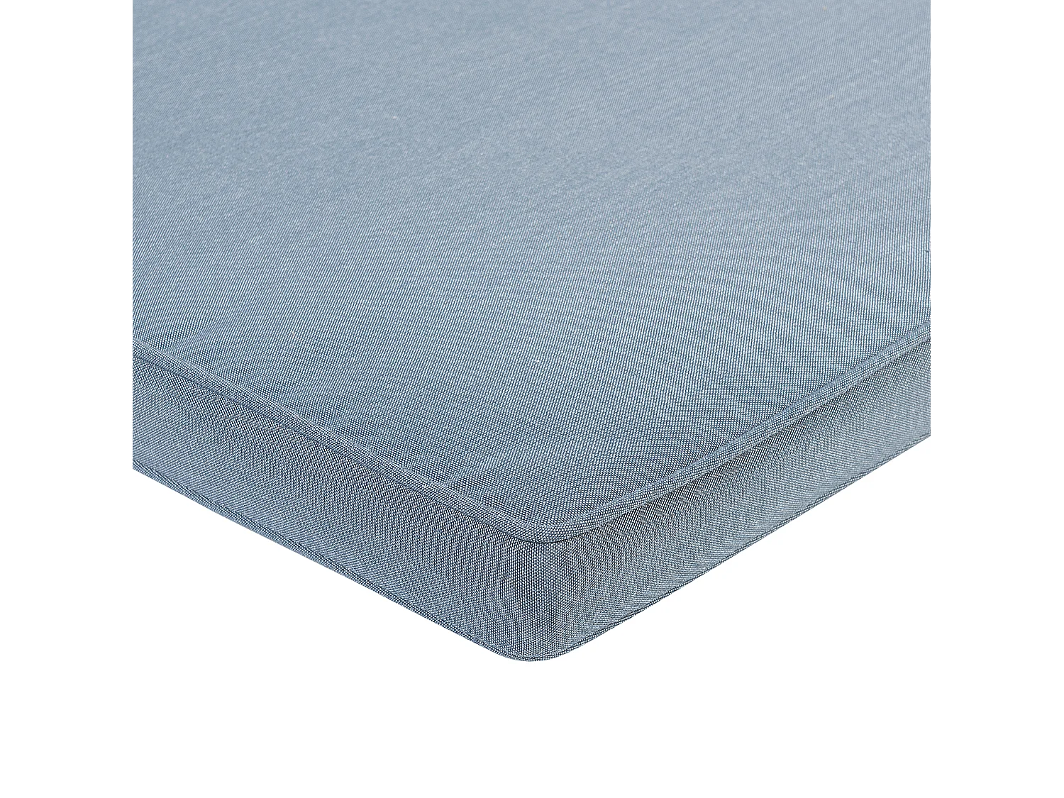 Conjunto de 8 almofadas de cadeira para jardim SASSARI 46 x 46 cm Azul