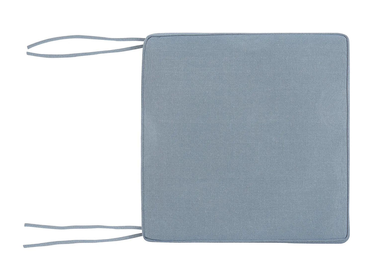 Conjunto de 8 almofadas de cadeira para jardim SASSARI 46 x 46 cm Azul