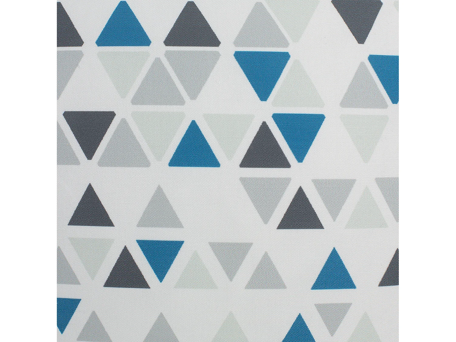 Set van 2 decoratieve kussens CLEOME 45 x 45 cm Wit Grijs Blauw Geometrisch patroon