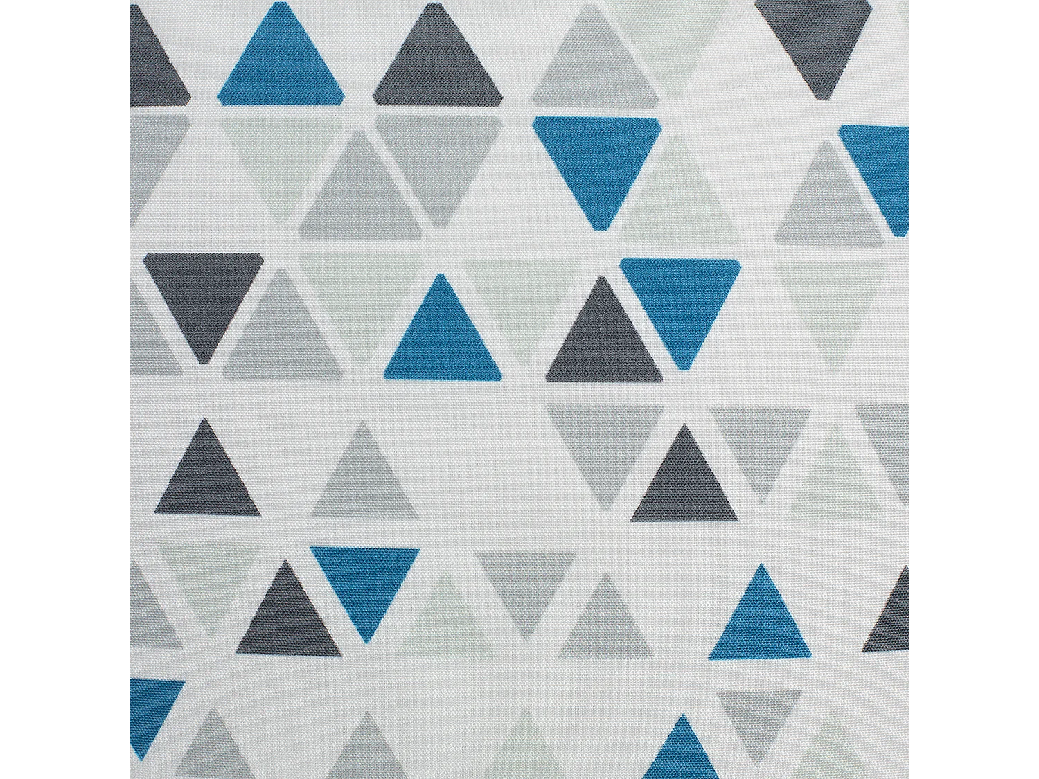 Set van 2 decoratieve kussens CLEOME 45 x 45 cm Wit Grijs Blauw Geometrisch patroon