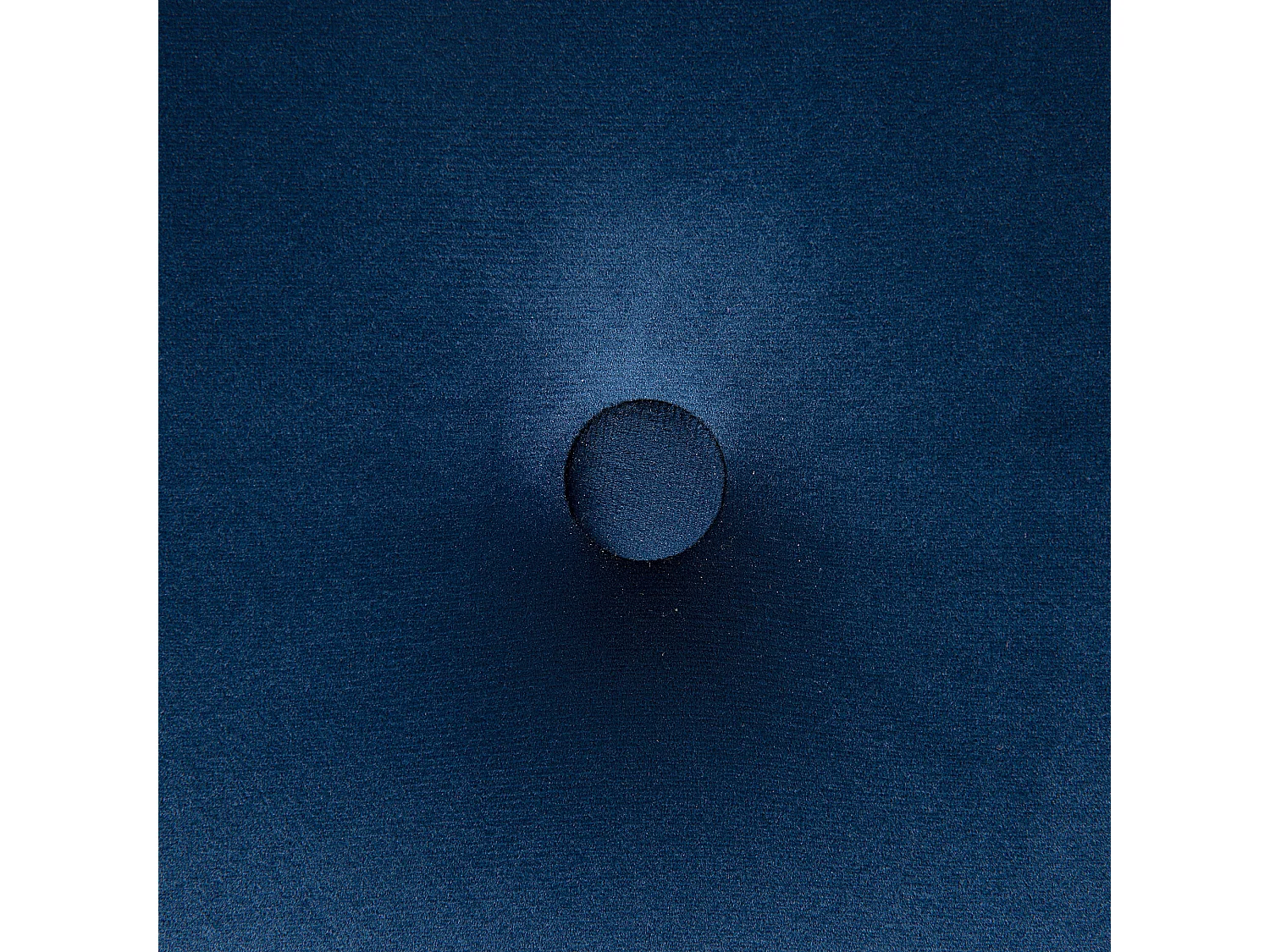 Bankje YORKTON Marineblauw Fluweel