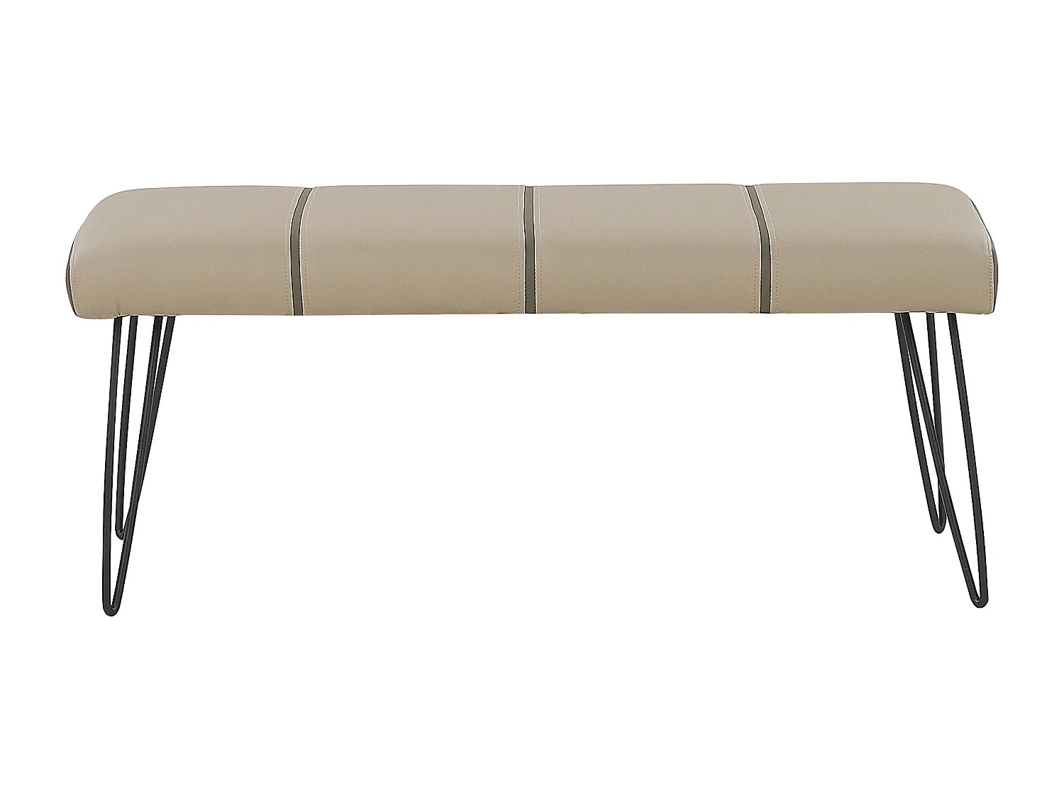 Bankje BETIN Kunstleer Beige