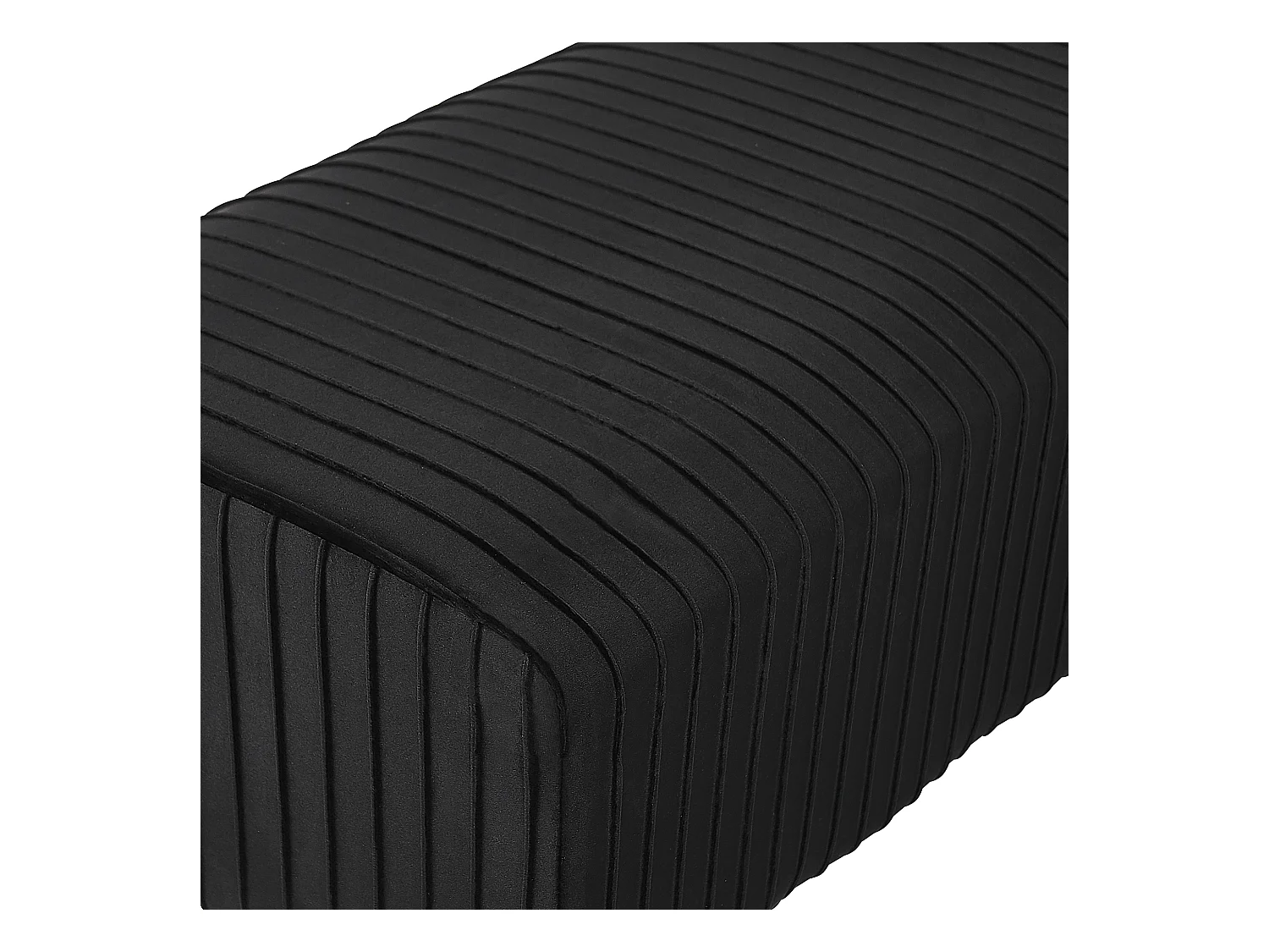 Banc PATERSON Velours Noir