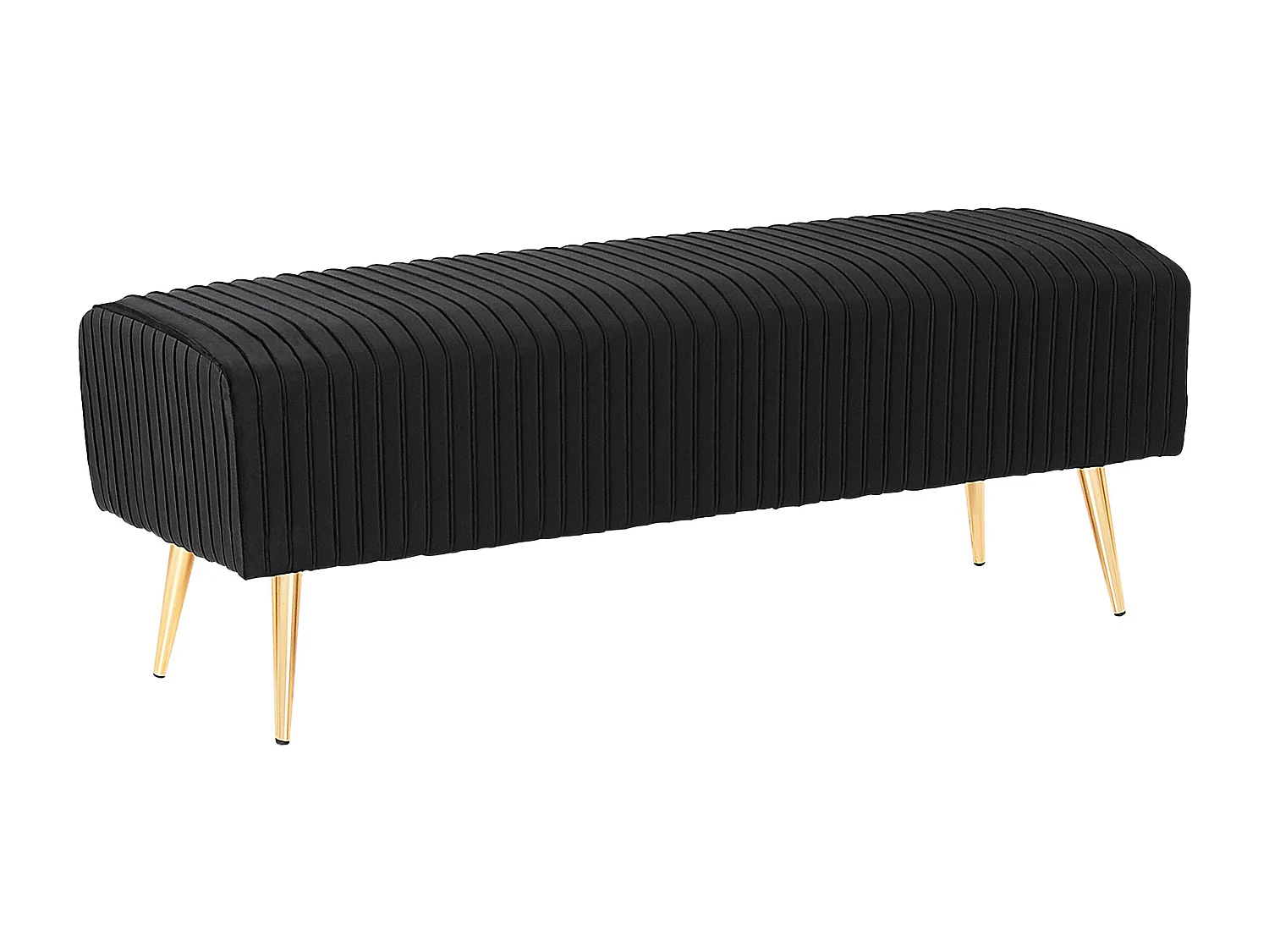 Banc PATERSON Velours Noir