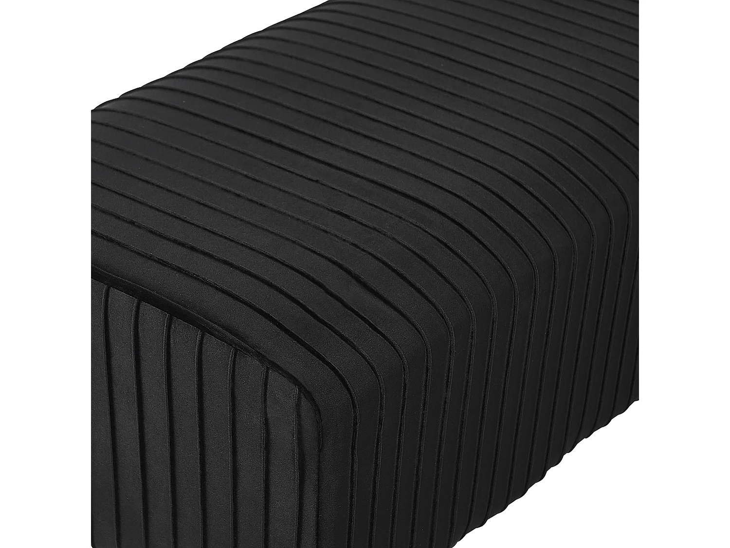 Banc PATERSON Velours Noir