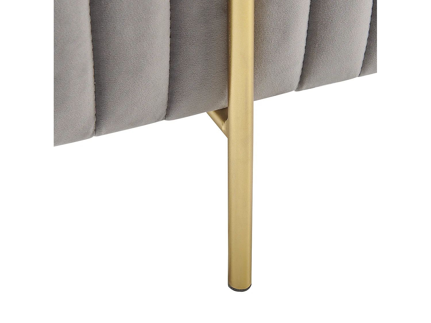 Banc DAYTON Velours Gris clair