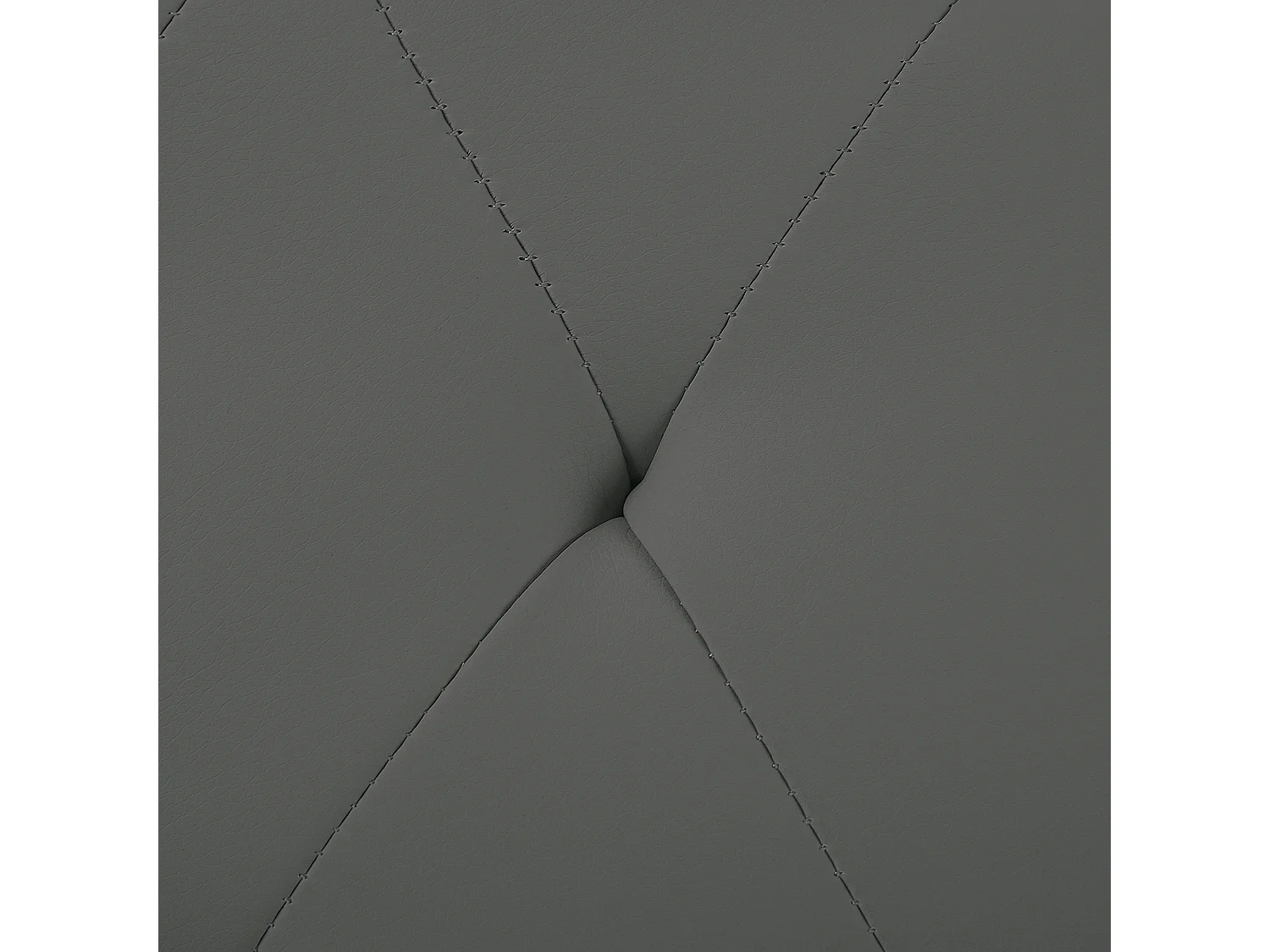 Ławka ESSONNE Ekoskóra Szary