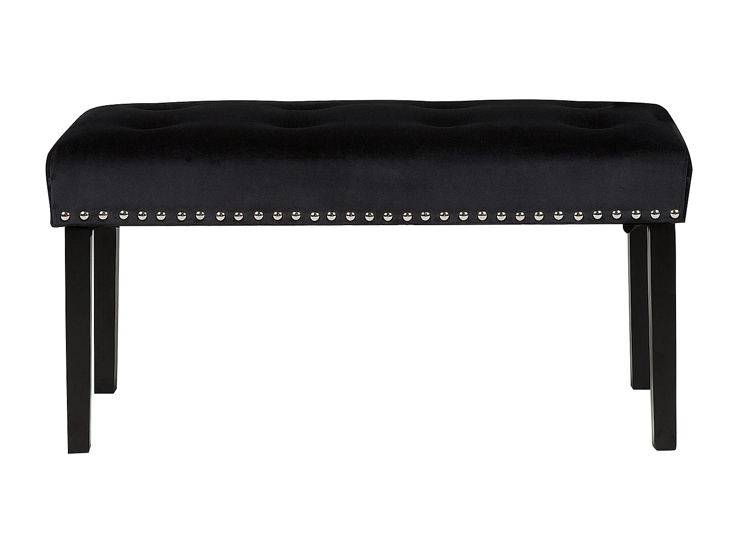 Banc YORKTON Velours Noir