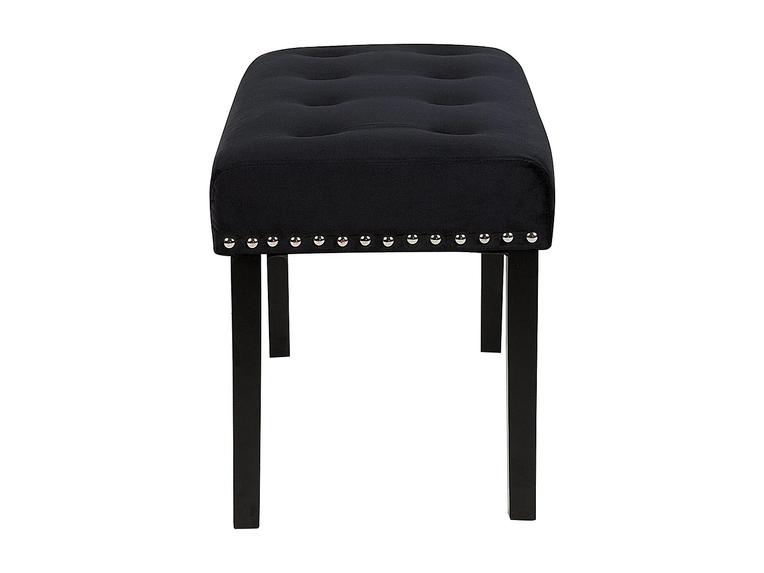 Banc YORKTON Velours Noir