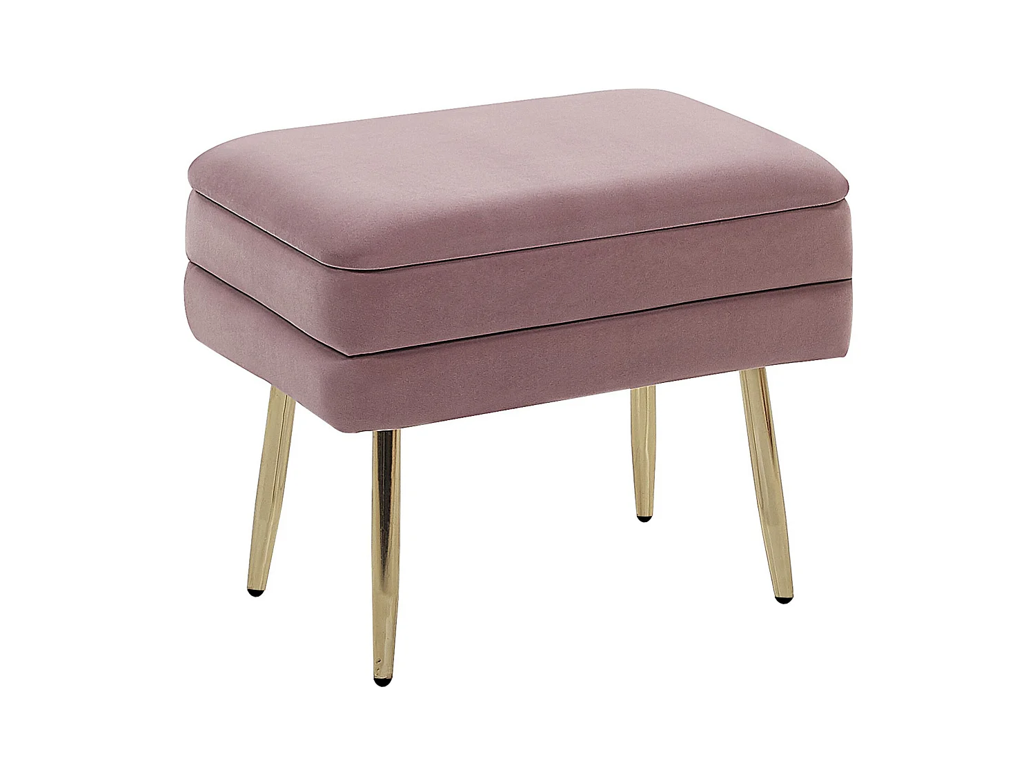 Banc de rangement ODESSA Velours Rose
