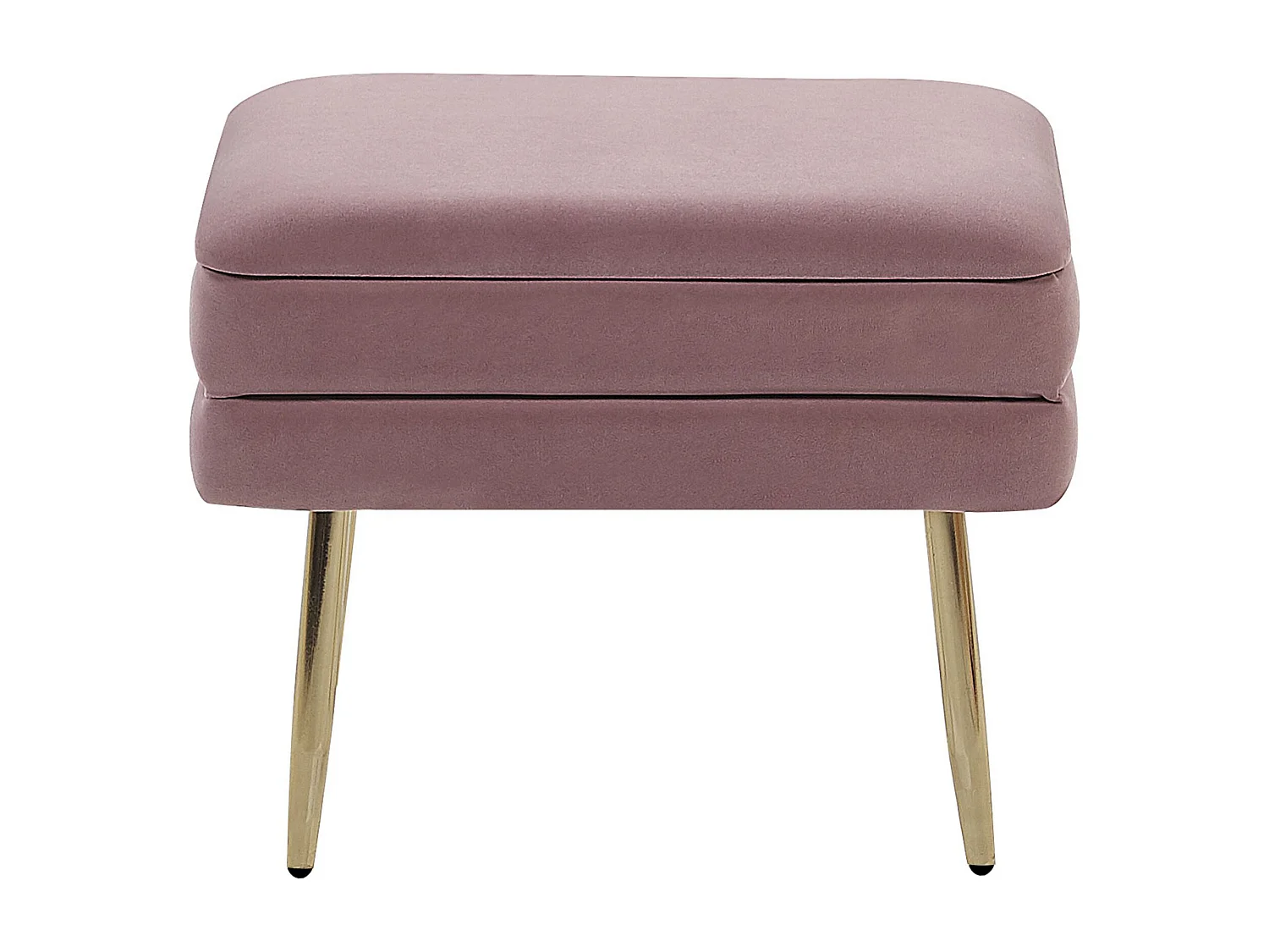 Banc de rangement ODESSA Velours Rose