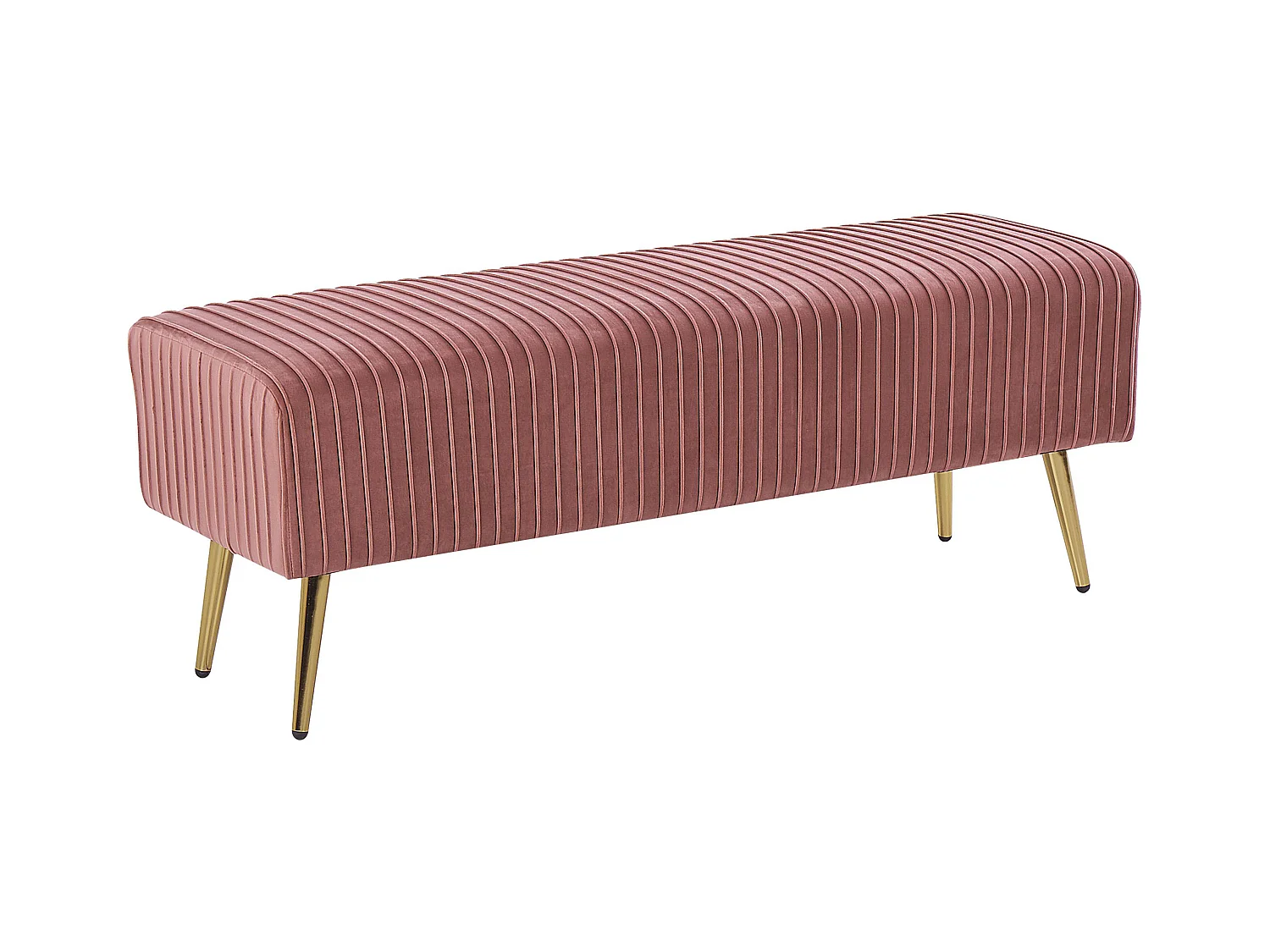 Banc PATERSON Velours Rose