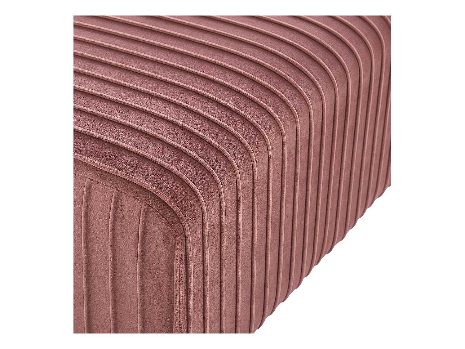 Banc PATERSON Velours Rose