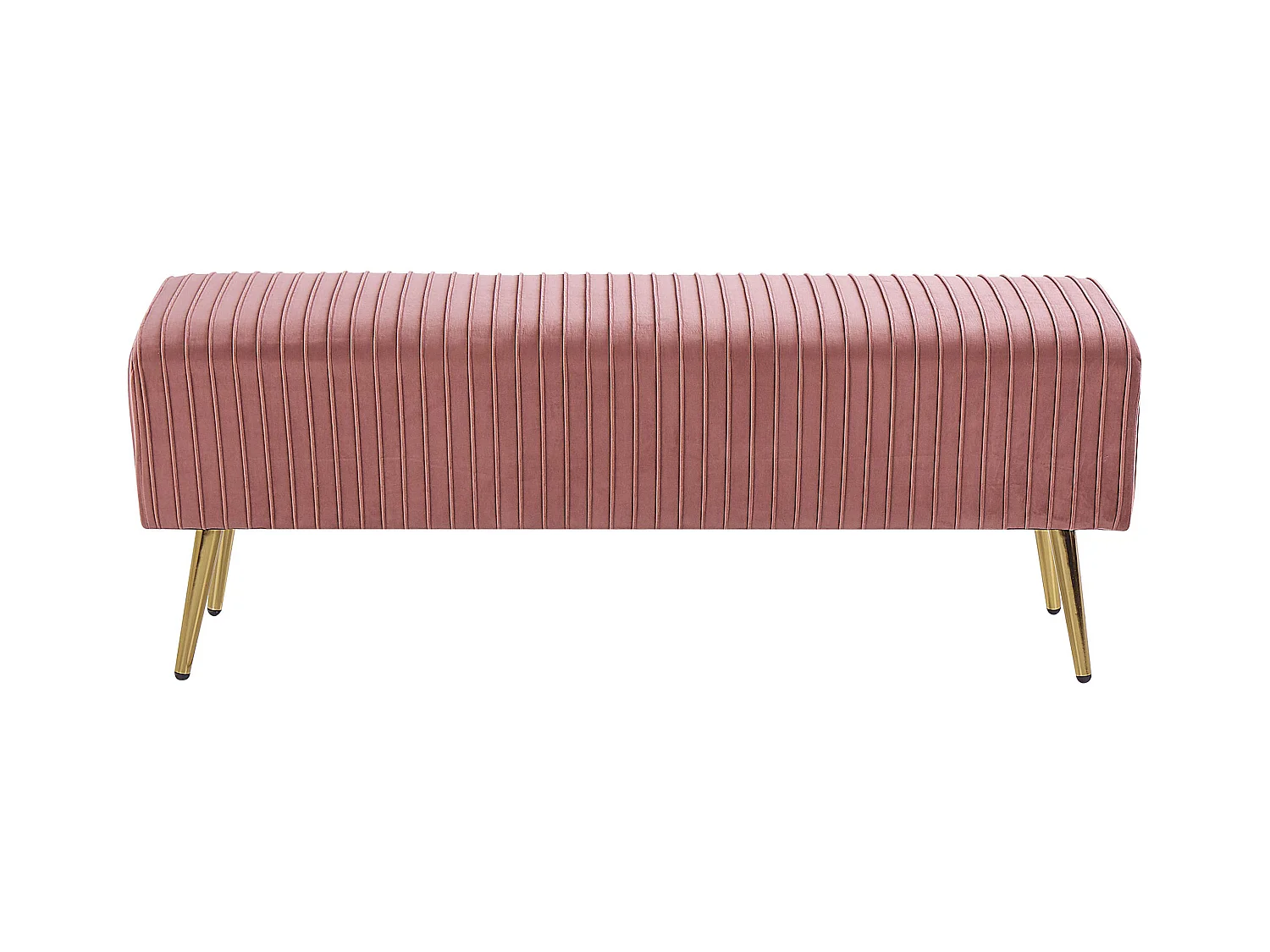 Banc PATERSON Velours Rose