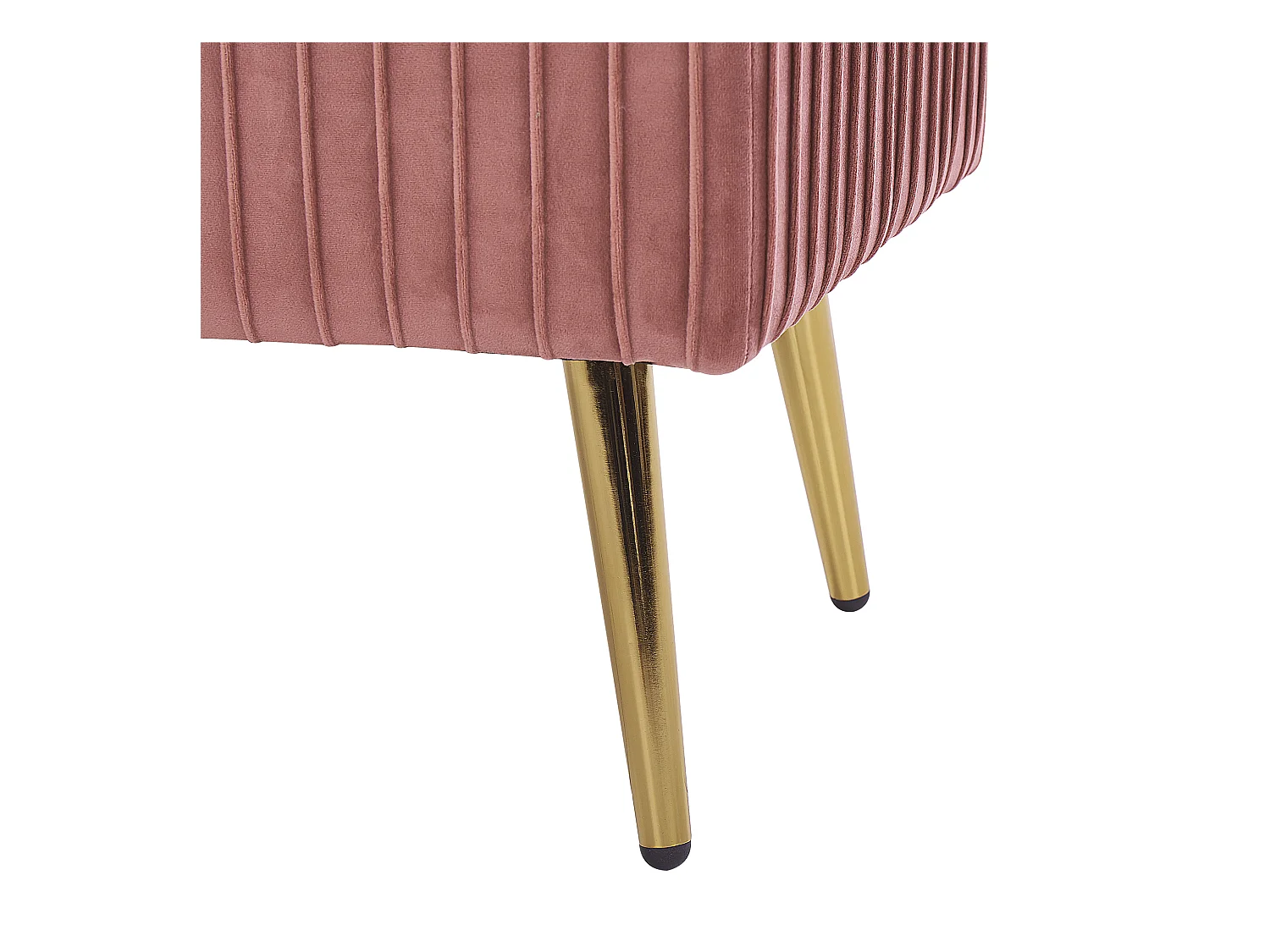 Banc PATERSON Velours Rose