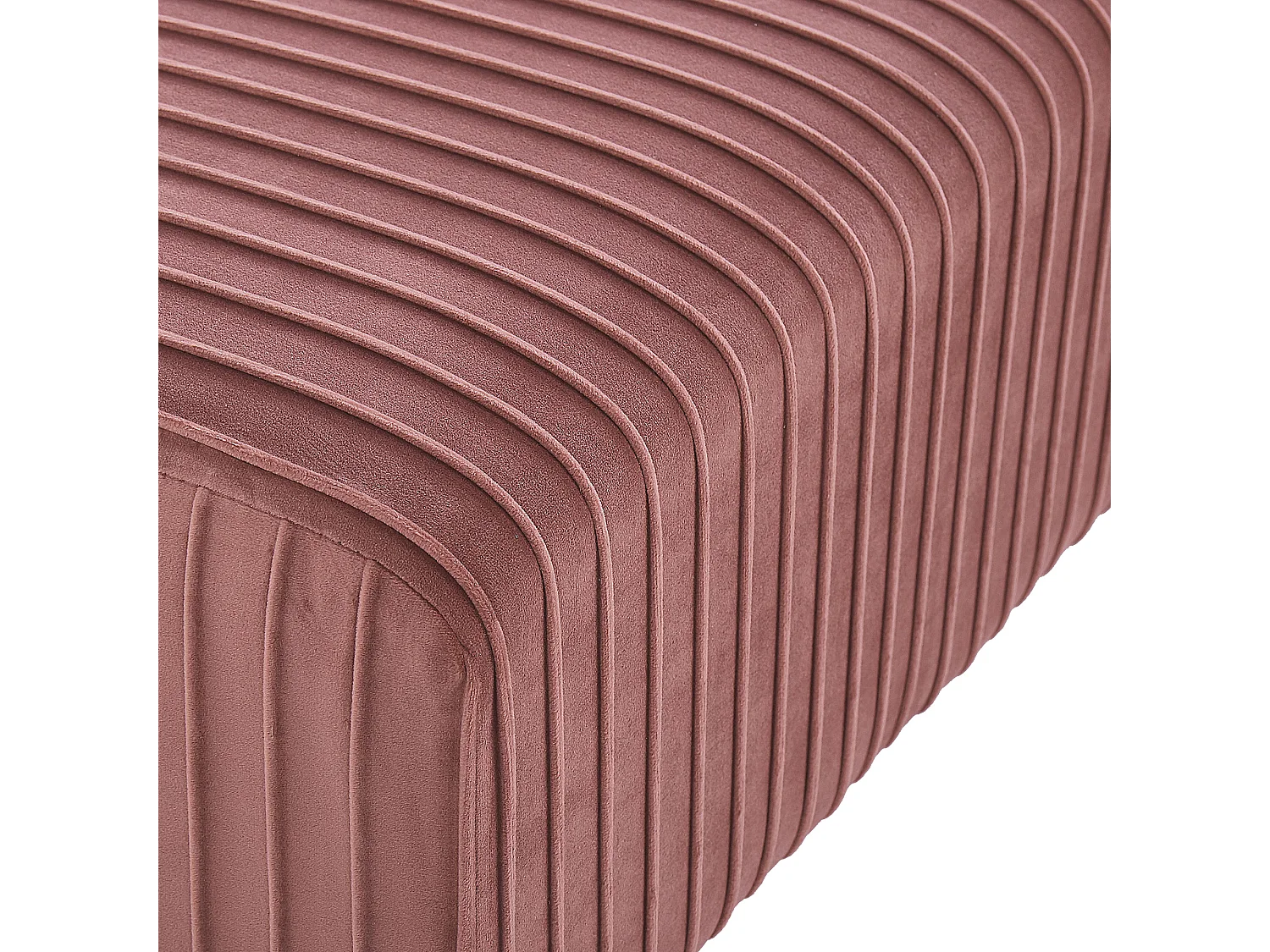 Banco PATERSON Veludo Rosa