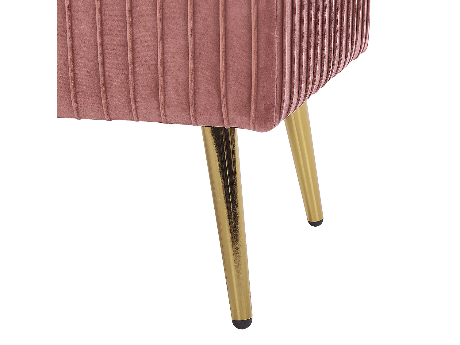 Banco PATERSON Veludo Rosa