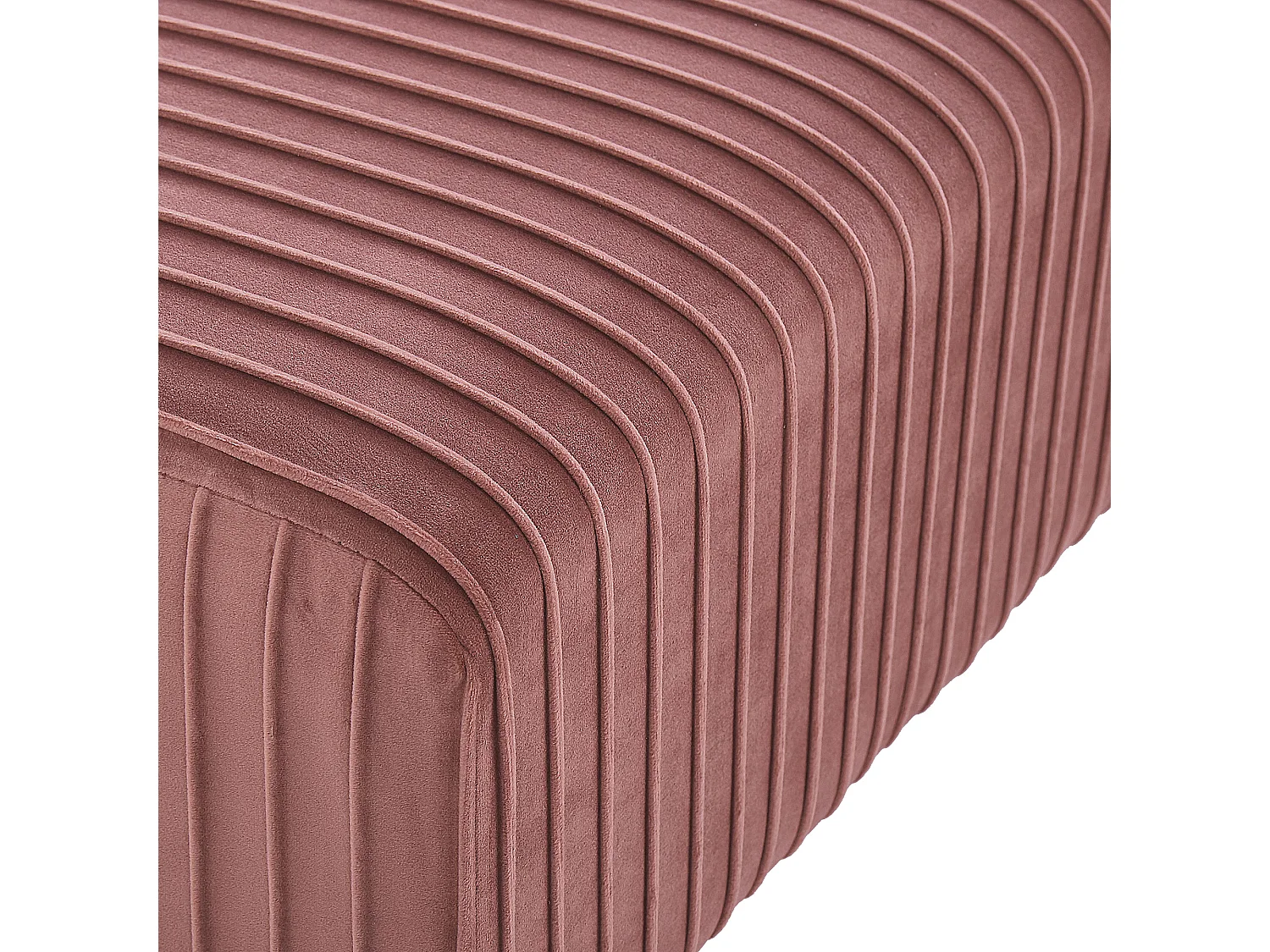 Bank PATERSON Samtstoff Rosa