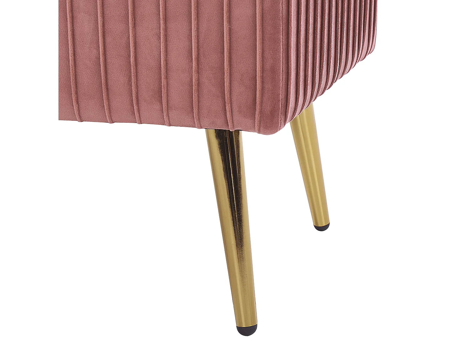 Bank PATERSON Samtstoff Rosa