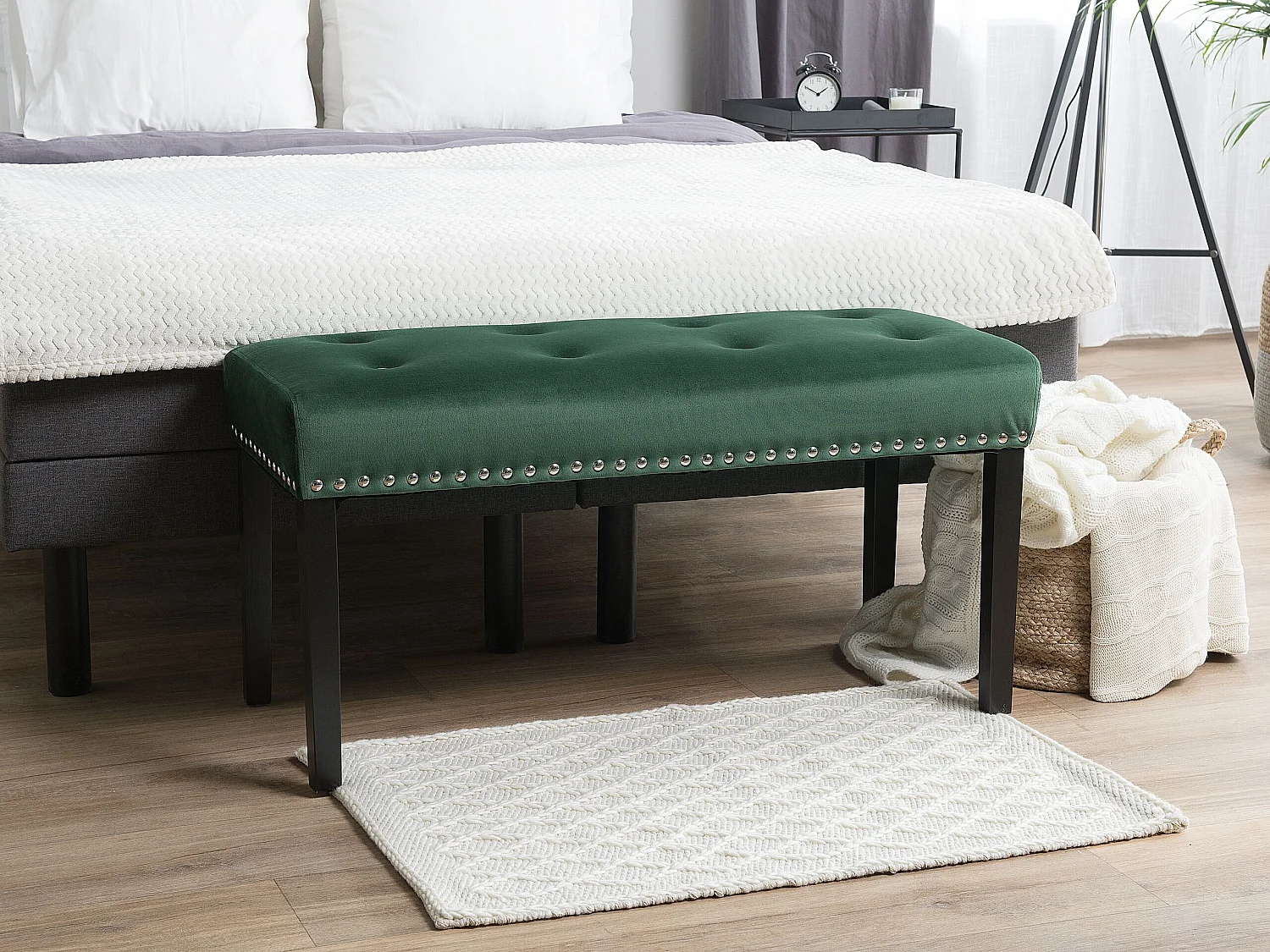 Banc YORKTON Velours Vert