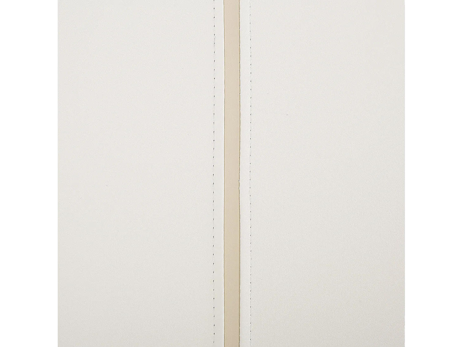 Banc BETIN Cuir PU Blanc