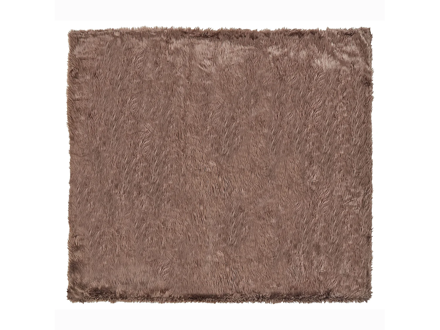 Dekorative Tagesdecke aus Polyester in Braun 200 x 220 cm Delice