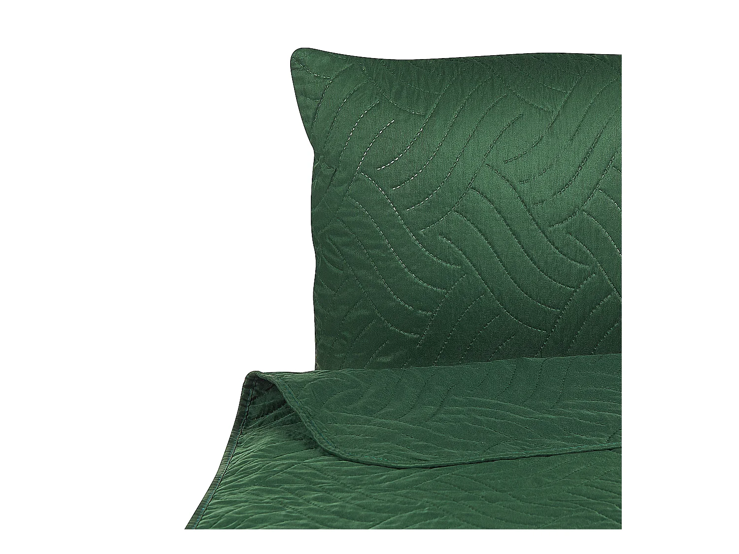 Tagesdecken Set 3-teilig grün 200 x 220 cm BABAK