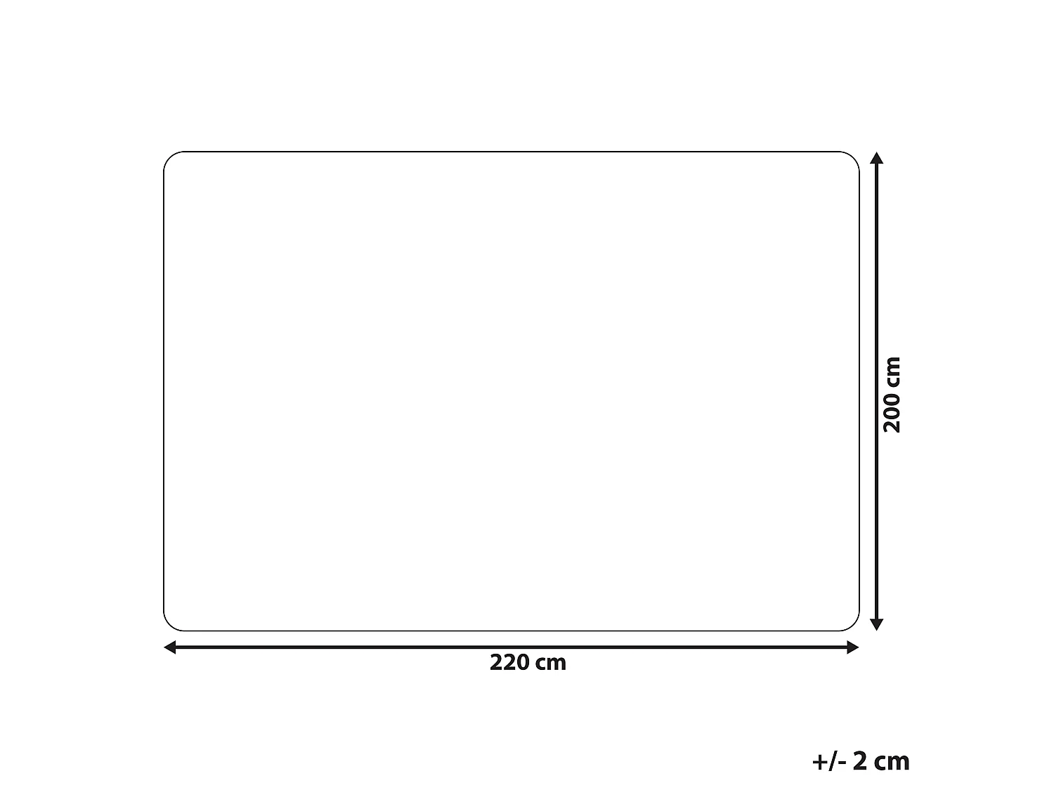 Couvre-lits DELICE 200 x 220 cm Marron clair