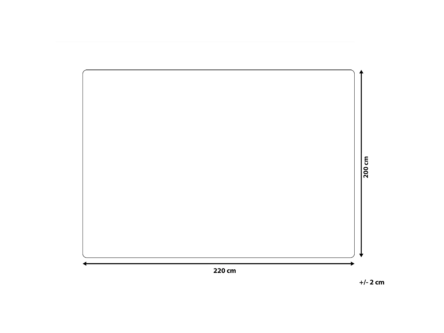 Warme Decke hellgrau 200 x 220 cm Saitler