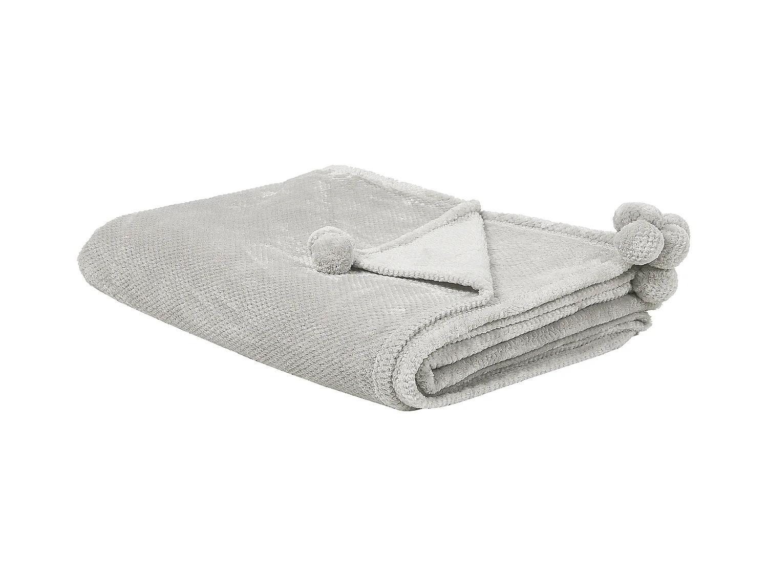 Couverture SAITLER 200 x 220 cm Gris clair
