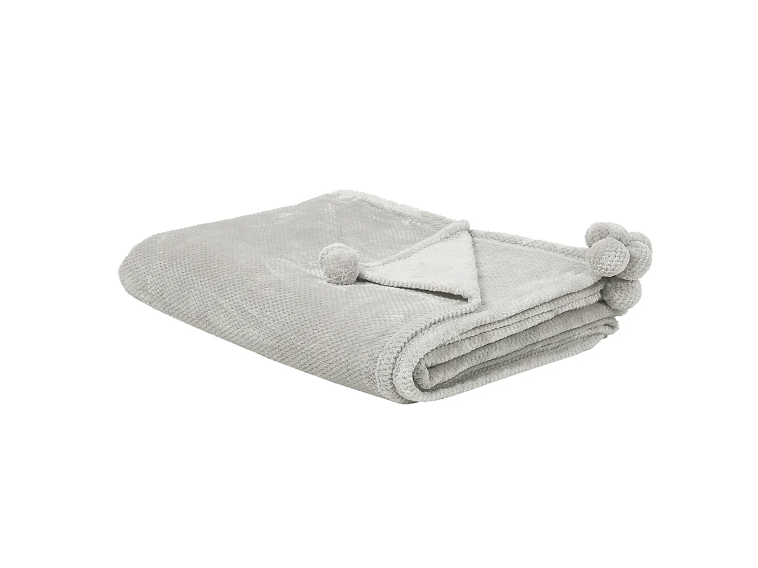 Couverture SAITLER 200 x 220 cm Gris clair