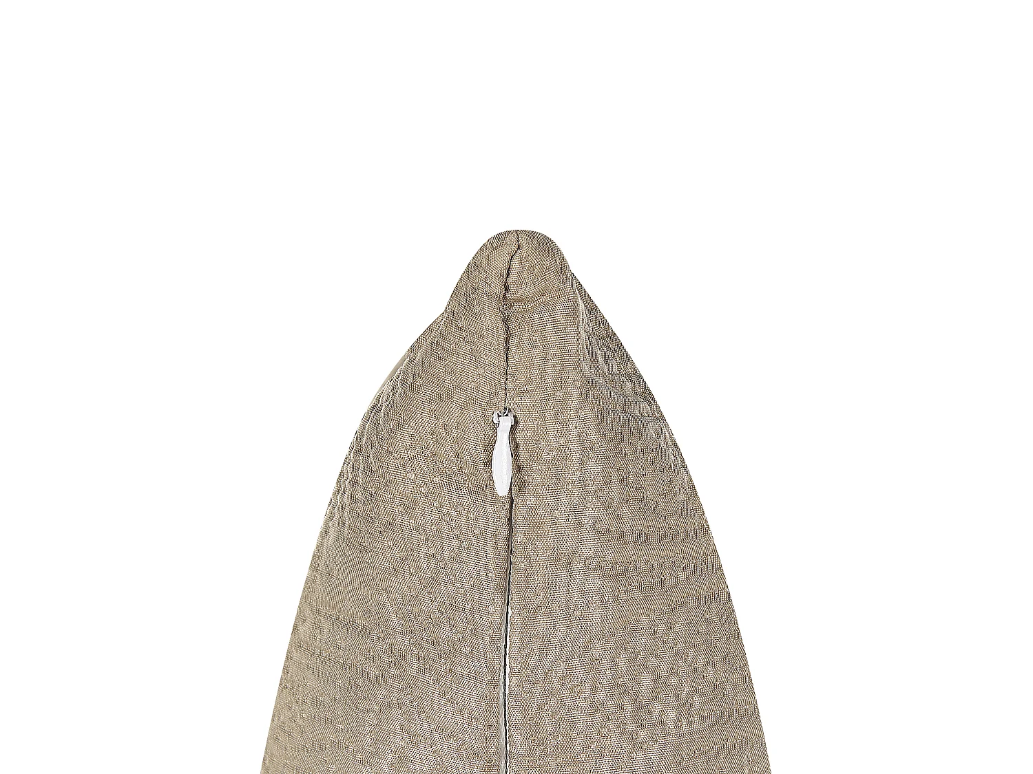 Polyester Tagesdecke mit 2 Kissen geprägtes Muster grau taupe 160 x 220 cm Shush