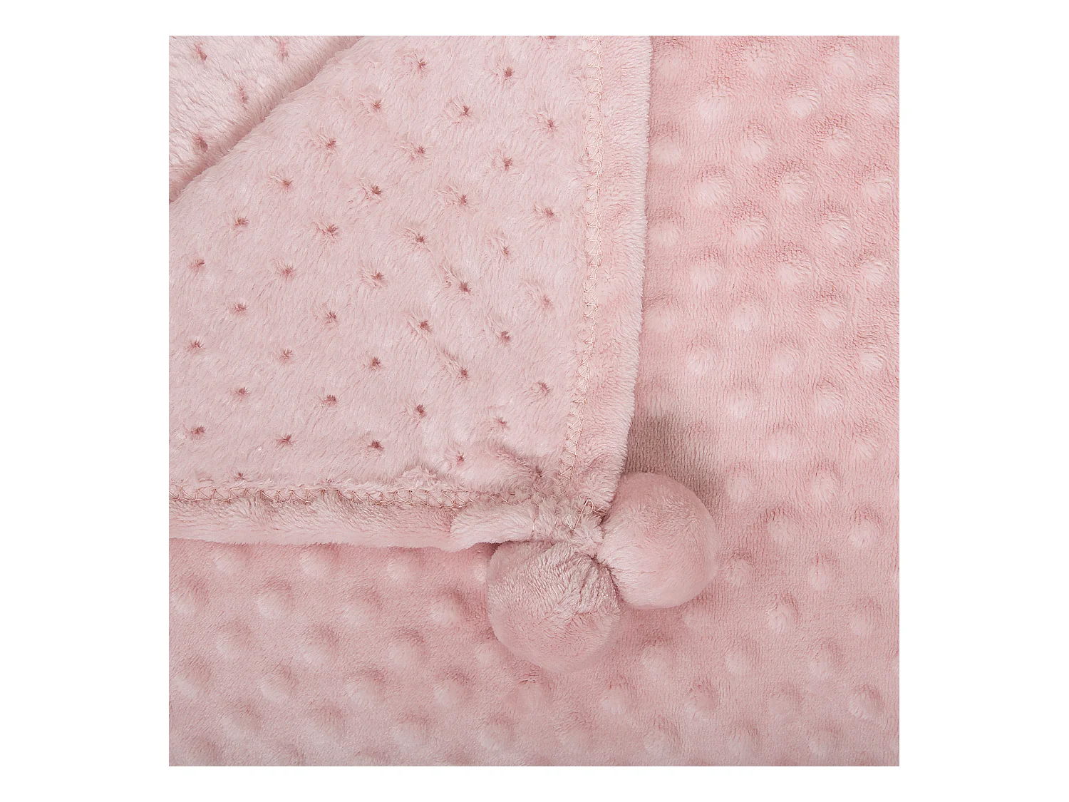 Koc SAMUR 200 x 220 cm Różowy